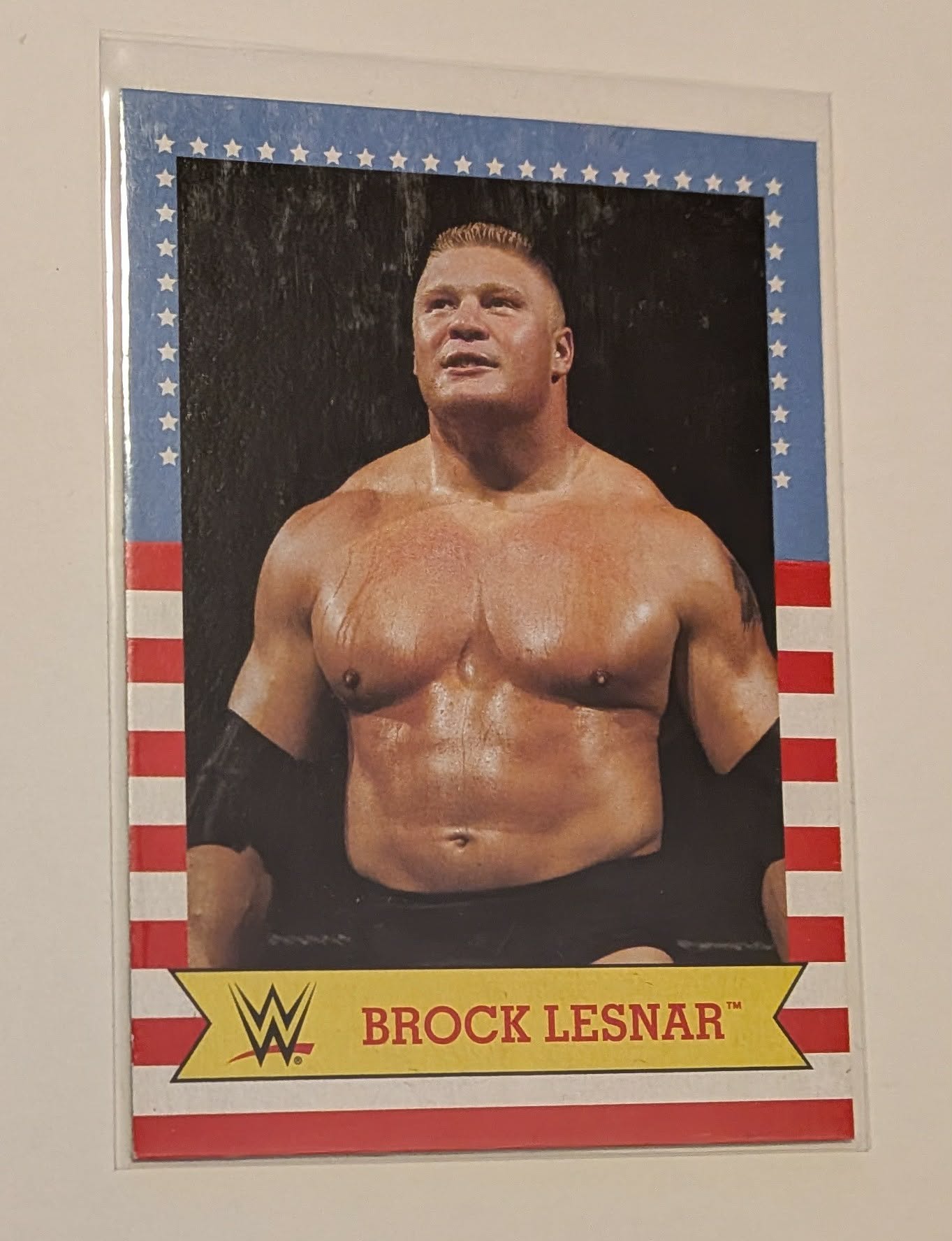 Brock Lesnar 2017 Topps Heritage WWE SummerSlam All-Stars #10