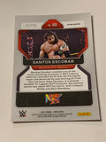 Santos Escobar 2022 WWE Prizm LWO ORANGE REFRACTOR Card #160 Limited to 36/99