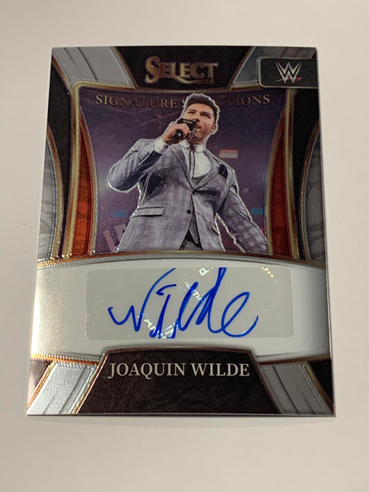 Joaquin Wilde 2022 WWE NXT Panini Select Signed Autograph Card #SN-JWD