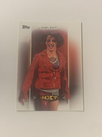 Ruby Riot 2017 WWE NXT Topps Card