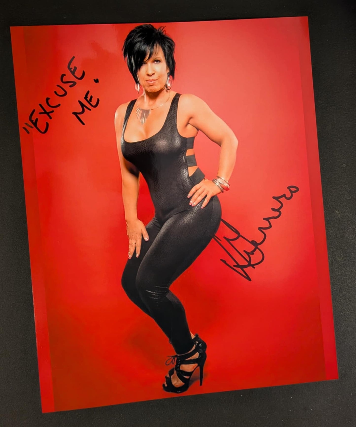 Vickie Guerrero Pose 1 Signed Photo COA