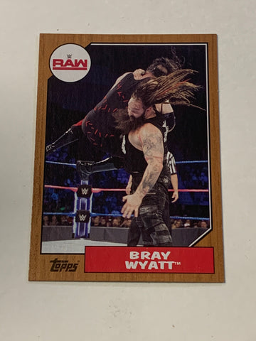 Bray Wyatt 2017 WWE Topps Heritage “Bronze Parallel” Card