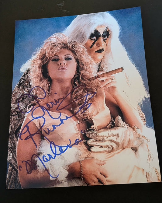 Marlena & Terri Runnels Signed 2 Times Photo Pose 2 COA