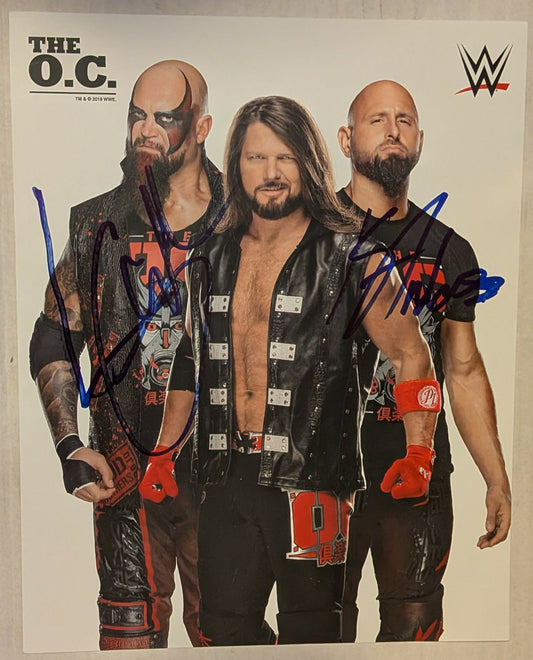 Luke Gallows & Karl Anderson (The O.C.) Dual Signed Photo COA