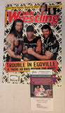 HOLIDAY SPECIAL KEVIN NASH/RAZOR RAMON NWO Inside Wrestling Magazine February 1997 Signed JSA COA (RARE)