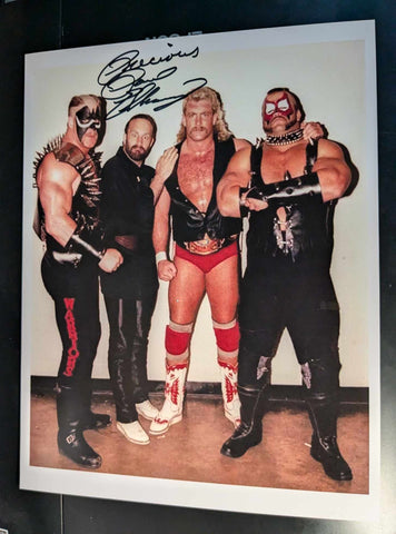 Paul Ellering Pose 1 (8.5x11) Signed Photo COA