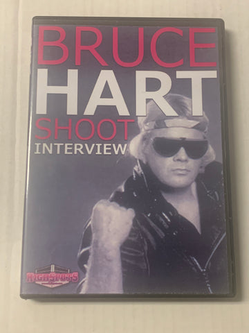 Bruce Hart Shoot Interview DVD Bret Hart