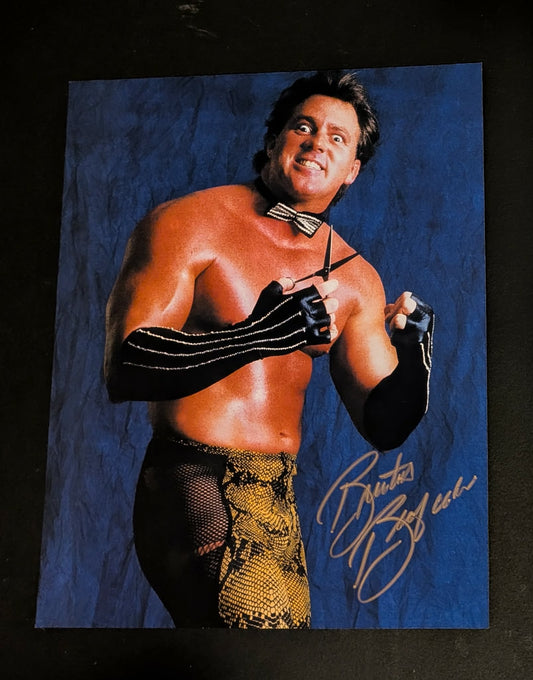 Brutus Beefcake Pose 4 Signed Photo COA