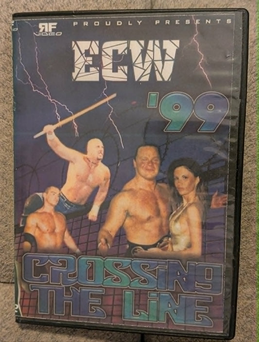 ECW Crossing The Line '99 DVD (Sabu RVD Tajiri New Jack)