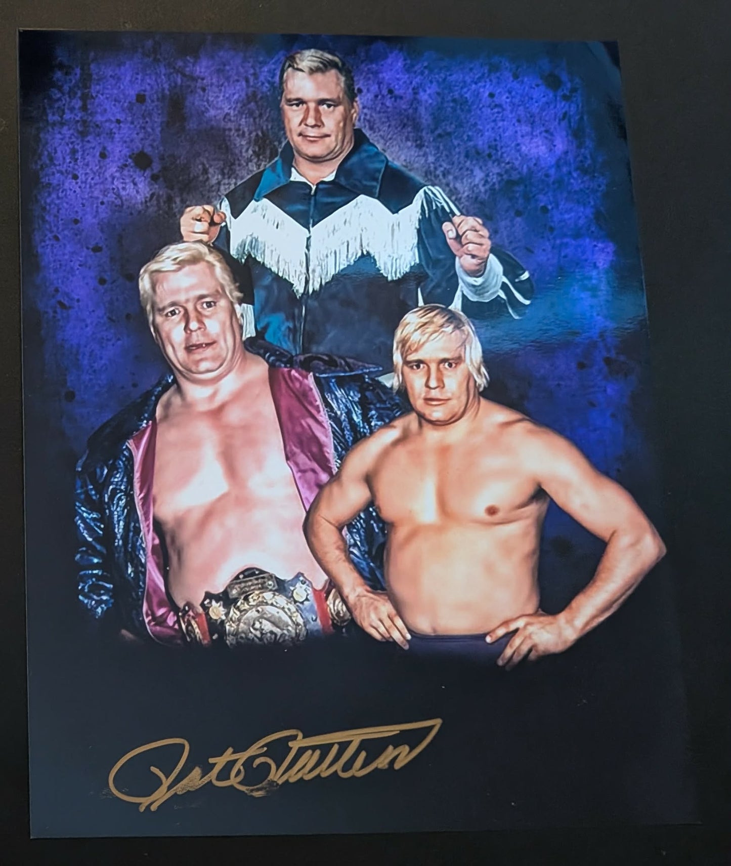 Pat Patterson Pose 2 Signed Photo COA