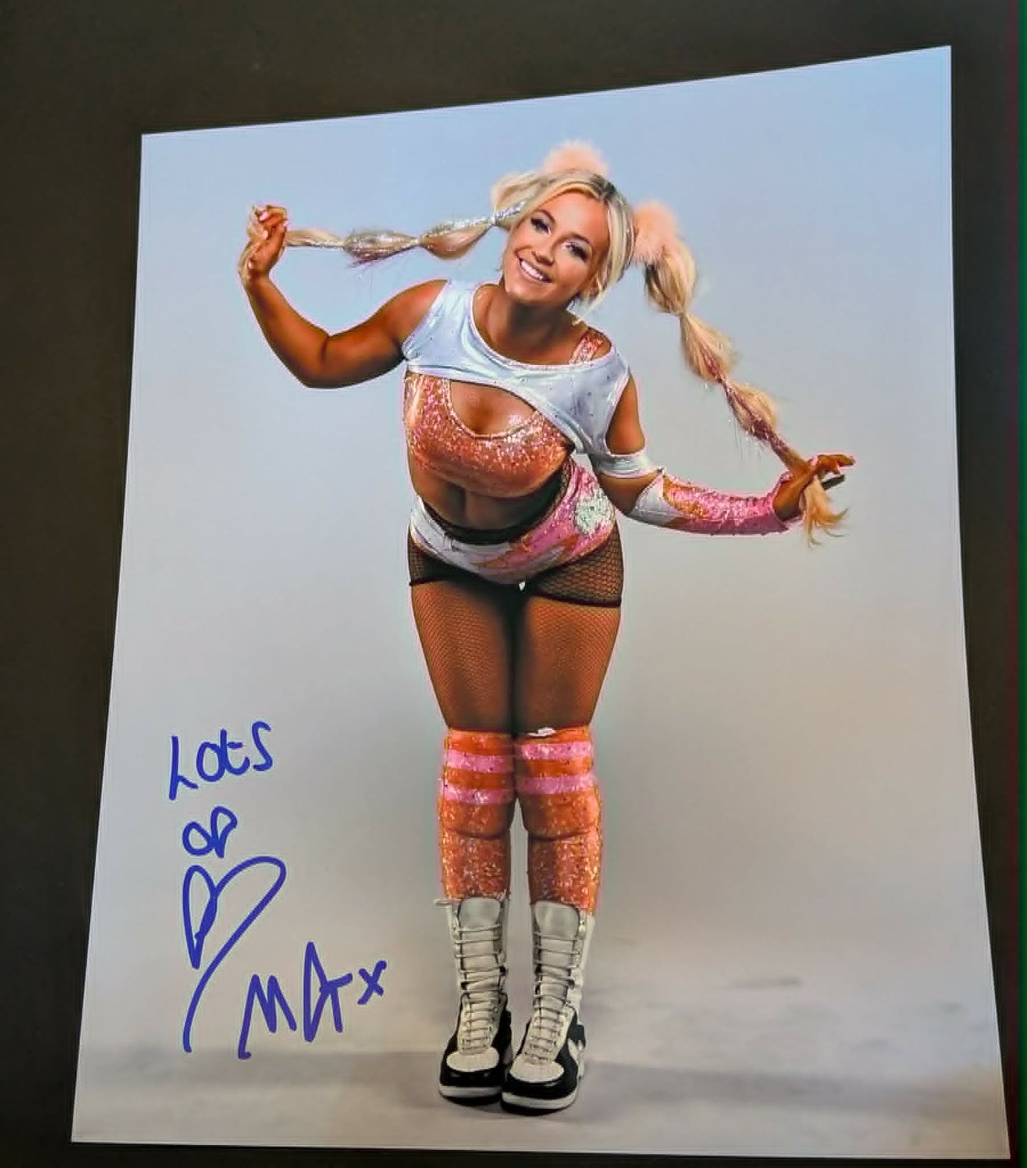 Myla Grace Pose 3 Signed Photo COA