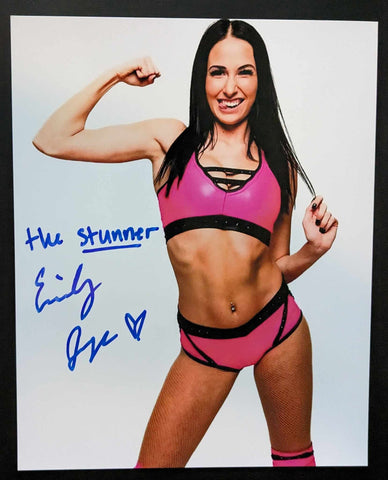 Emily Jaye The Stunner Pose 4 Signed Photo COA