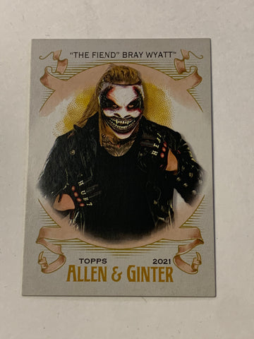 The Fiend Bray Wyatt 2021 WWE Topps Allen & Ginter Card
