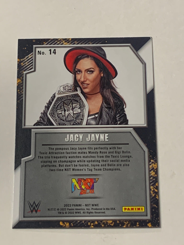 Jacy Jayne 2022 WWE NXT Panini Parallel Insert ROOKIE Card – The ...