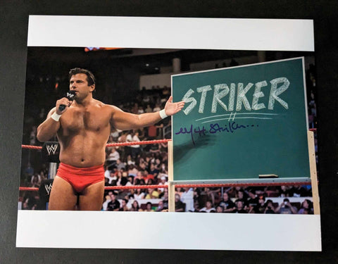 Matt Striker Pose 1 Signed Photo