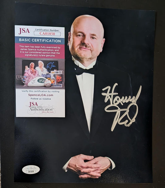 Howard Finkel Signed Photo JSA COA
