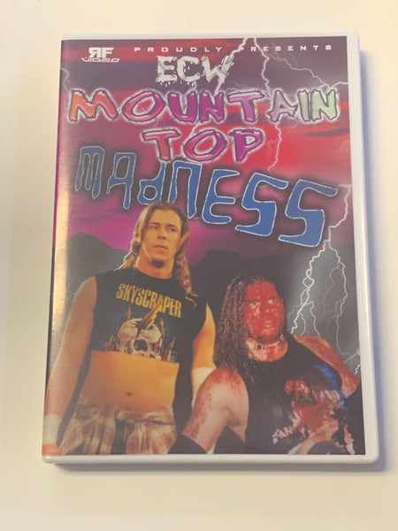 ECW DVD “Mountain Top Madness” 2/28/97 Cactus Jack Sandman Dreamer 