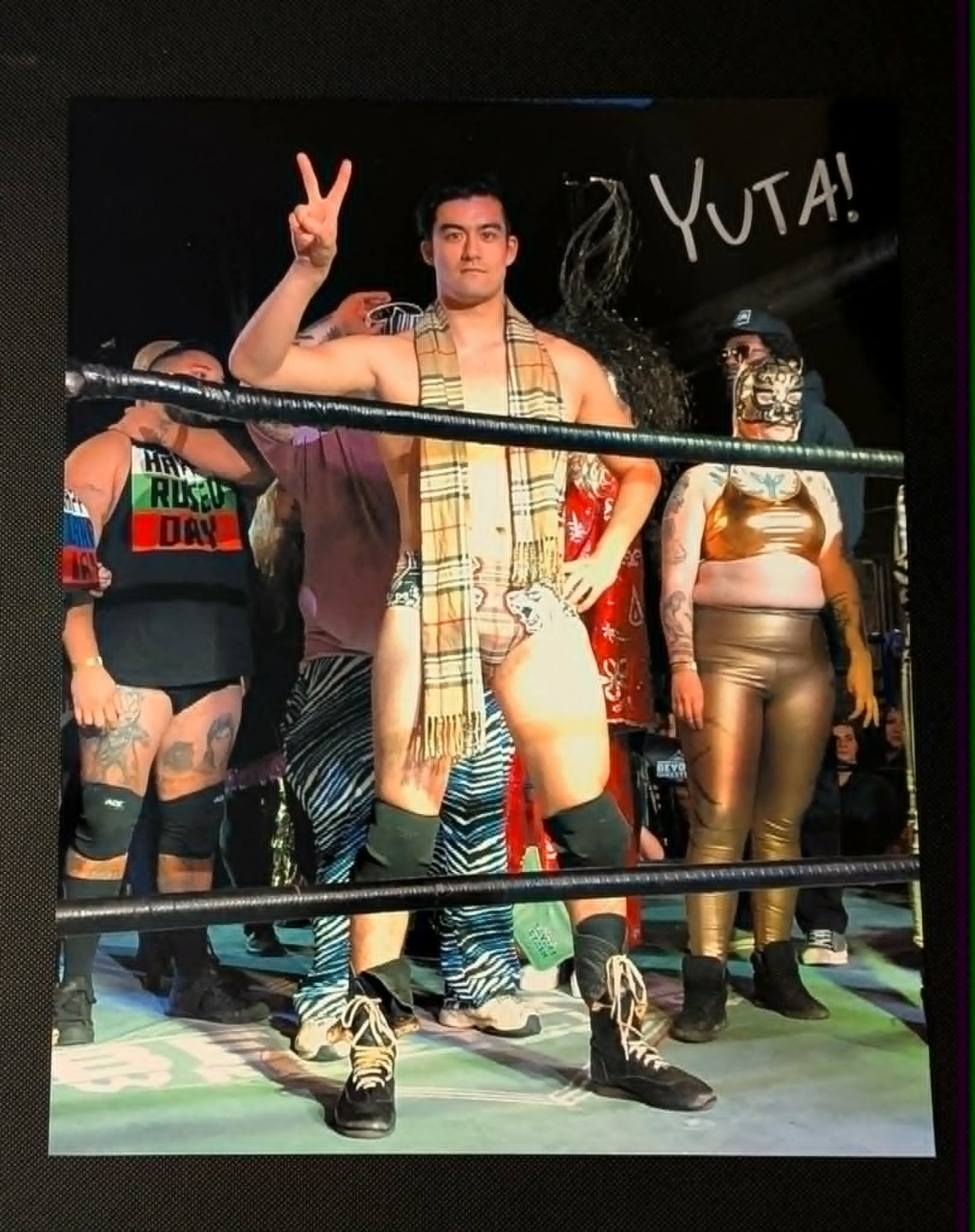 Wheeler Yuta Pose 7 Signed Photo COA