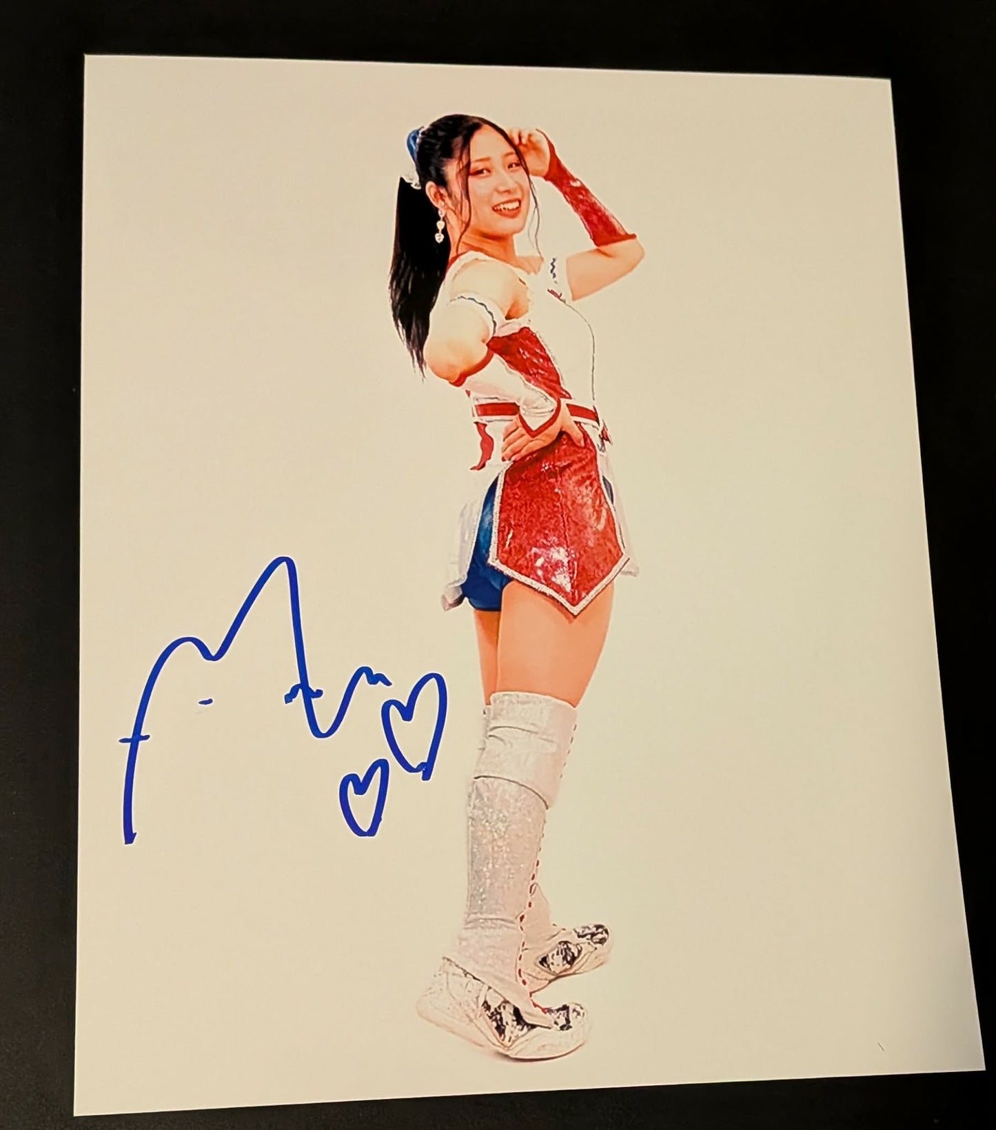 Mei Suruga Pose 1 Signed Photo COA