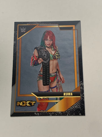 Asuka 2022 WWE NXT Rare Black & Gold Parallel Card