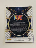 Bron Breaker 2022 WWE NXT Panini Select ROOKIE Card