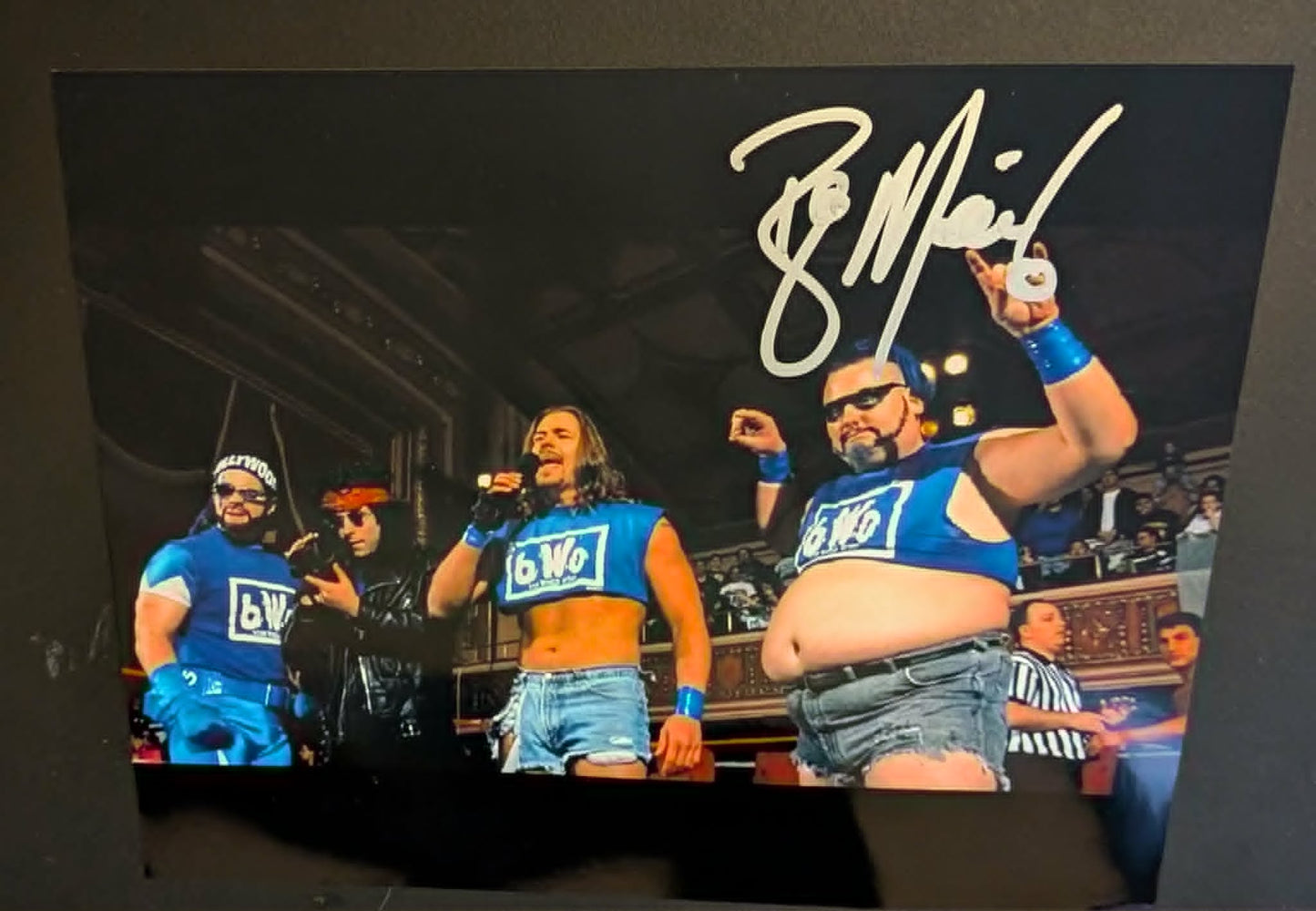 Blue Meanie ECW Pose 1 Signed Photo COA
