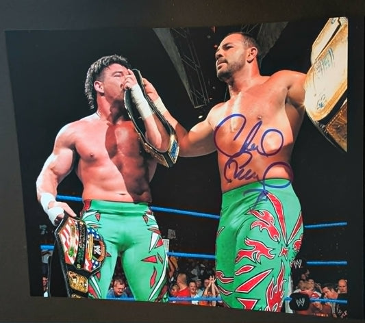 Chavo Guerrero Pose 1 Signed Photo COA