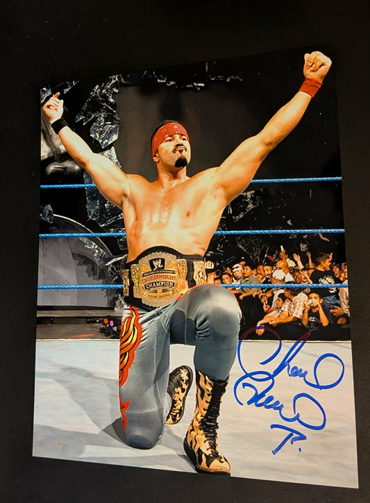 Chavo Guerrero Pose 2 Signed Photo COA