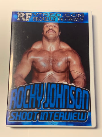 Rocky Johnson Shoot Interview DVD from 10/22/2004 The Rock