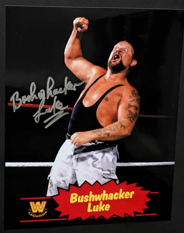 Bushwhacker Luke Pose 6 Signed Photo COA