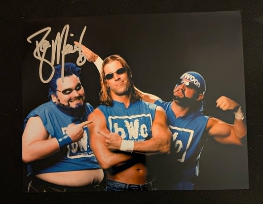 Blue Meanie ECW Pose 6 Signed Photo COA