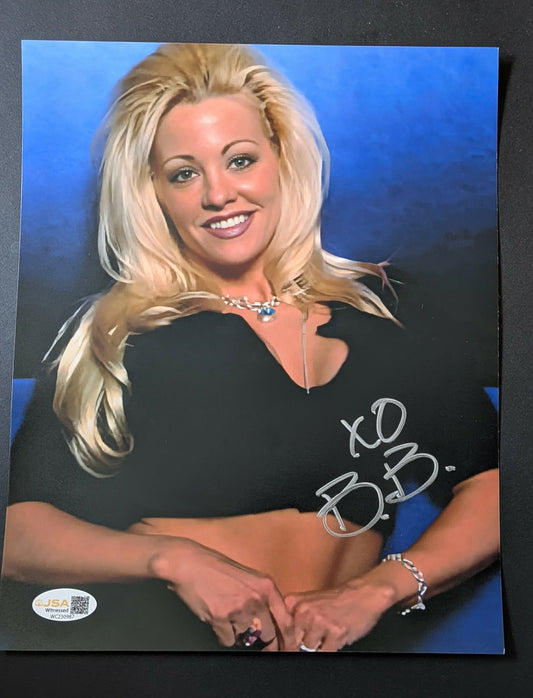 B.B. Barbara Bush Signed Photo JSA COA