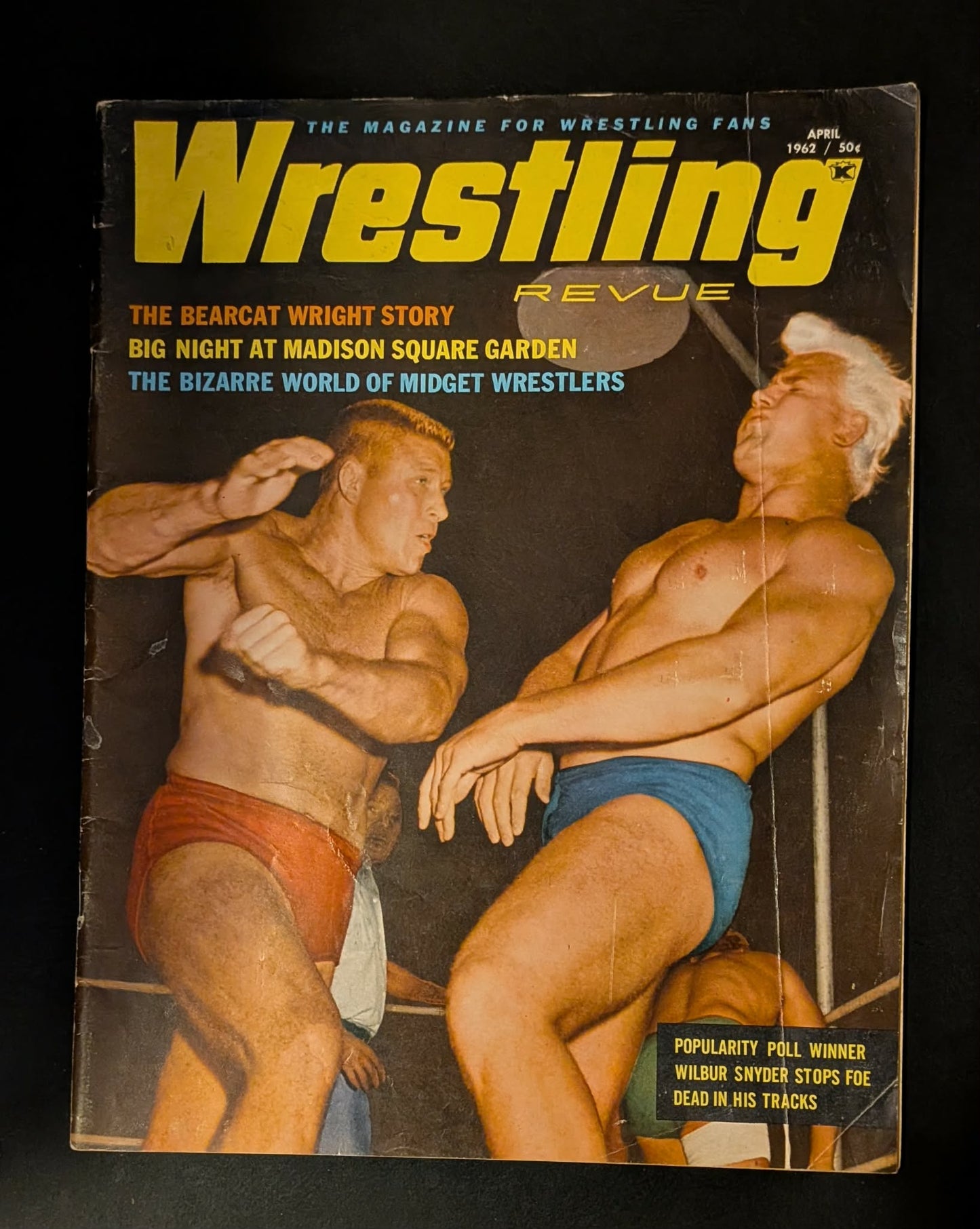 Wrestling Revue Magazine April 1962