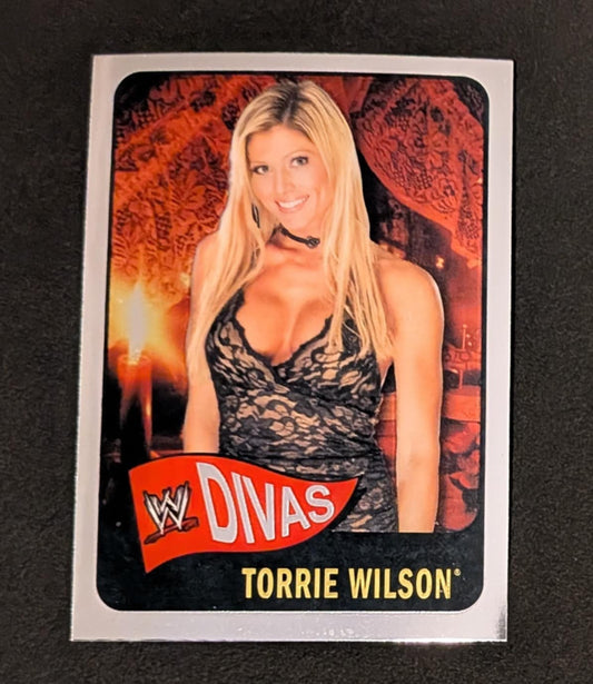 Torrie Wilson 2006 Topps Heritage Chrome WWE #61