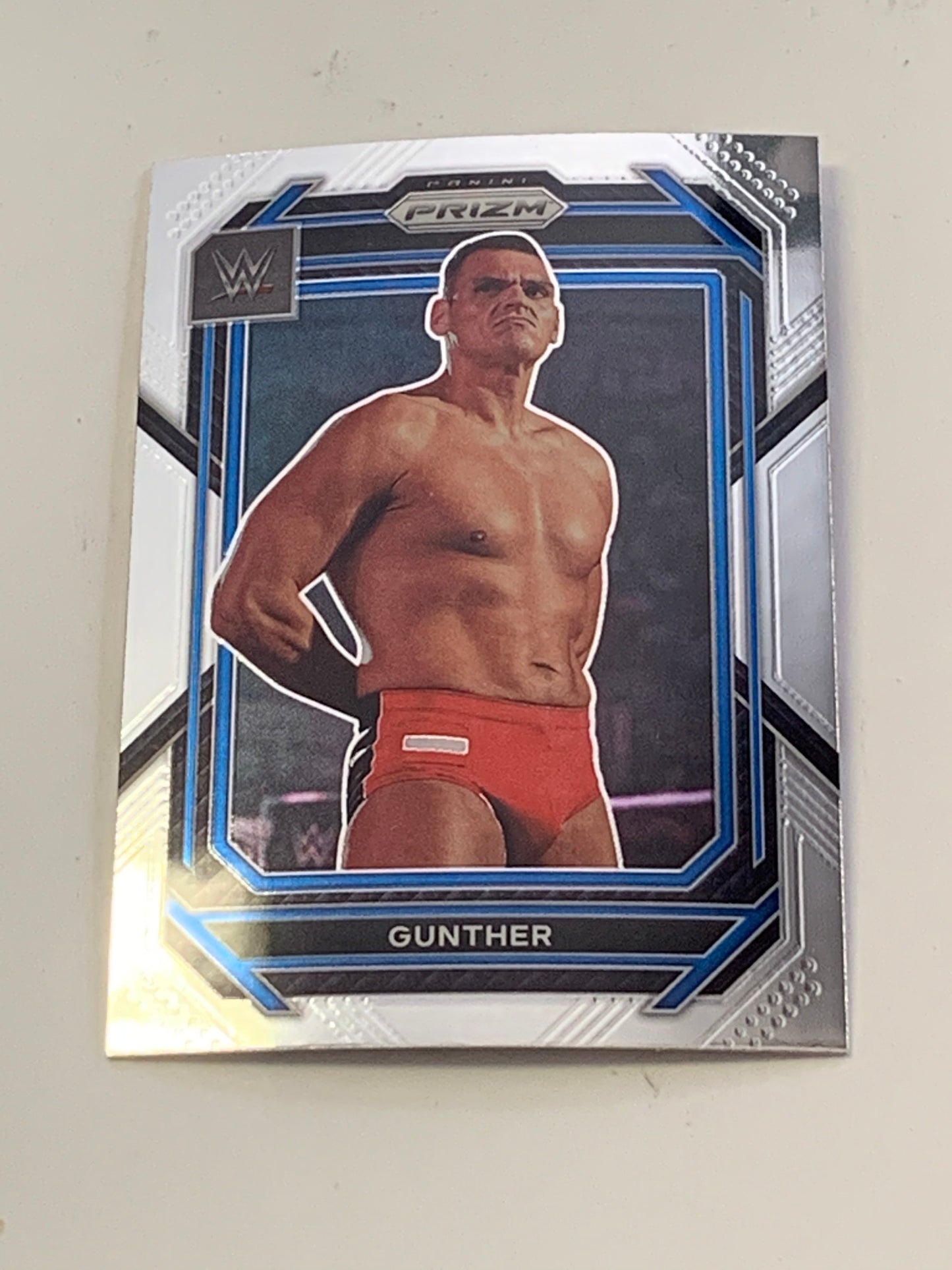 Gunther 2022 WWE Panini Prizm Card