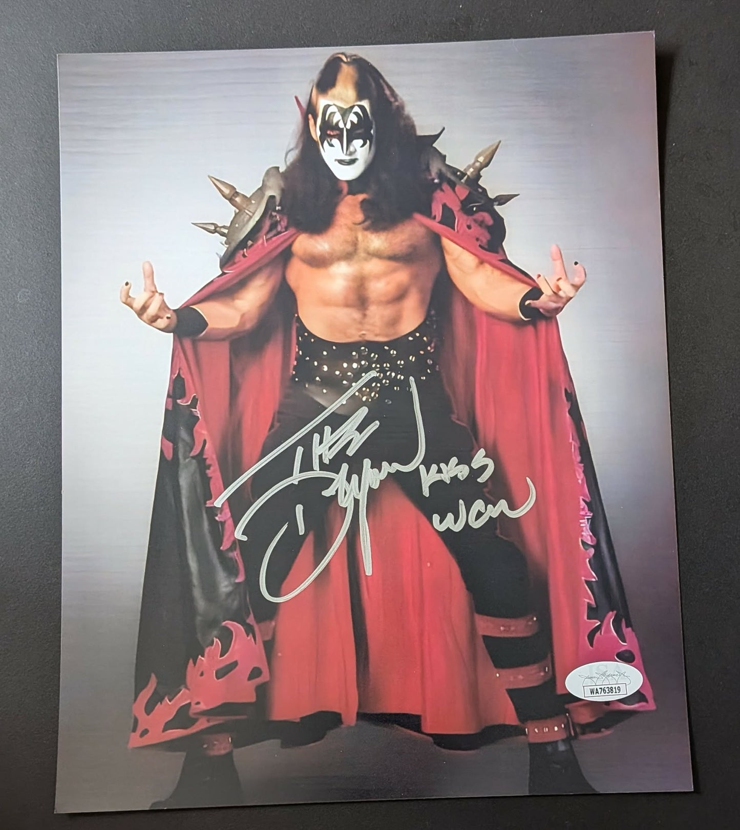 Kiss Demon WCW (Dale Torborg) Signed Photo JSA COA