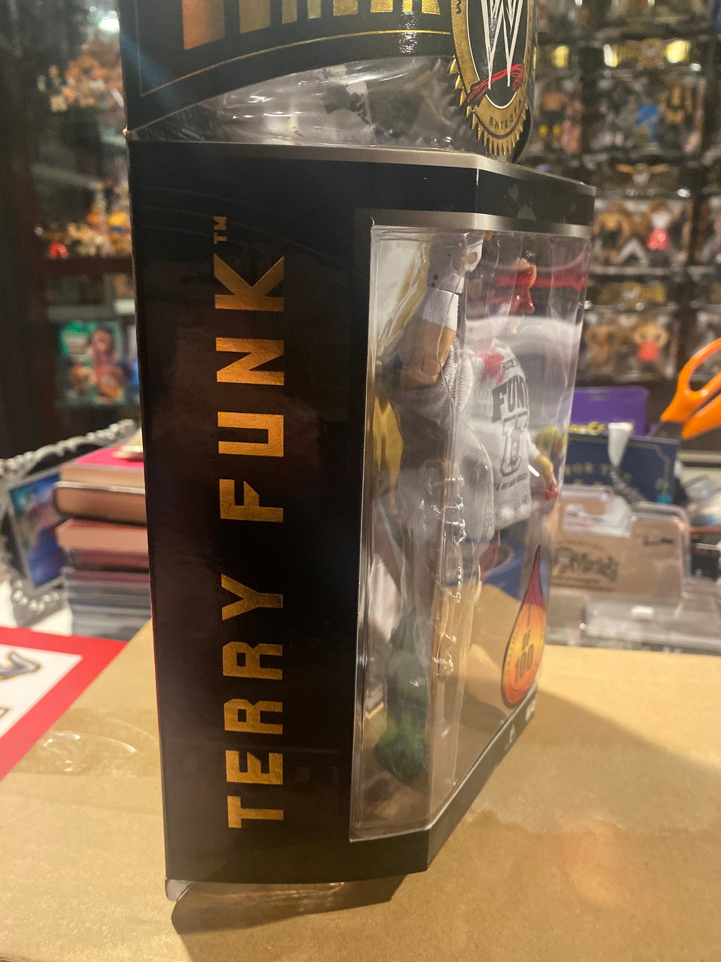 TERRY FUNK WWE “Limited Edition” Classic Superstars Action Figure (Only 100 Made)