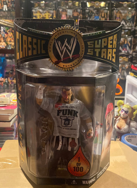 TERRY FUNK WWE “Limited Edition” Classic Superstars Action Figure (Only 100 Made)