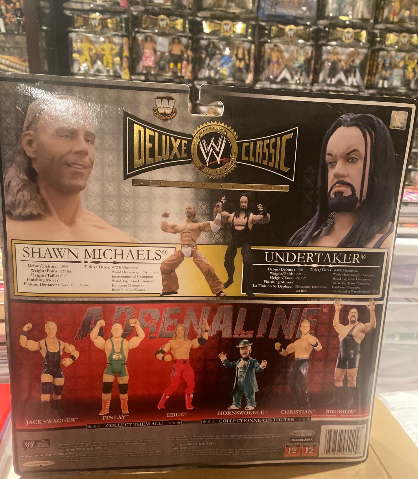 Shawn Michaels & The Undertaker “Limited Edition” Classic Superstars Action Figure (Heaven n’ Hell)