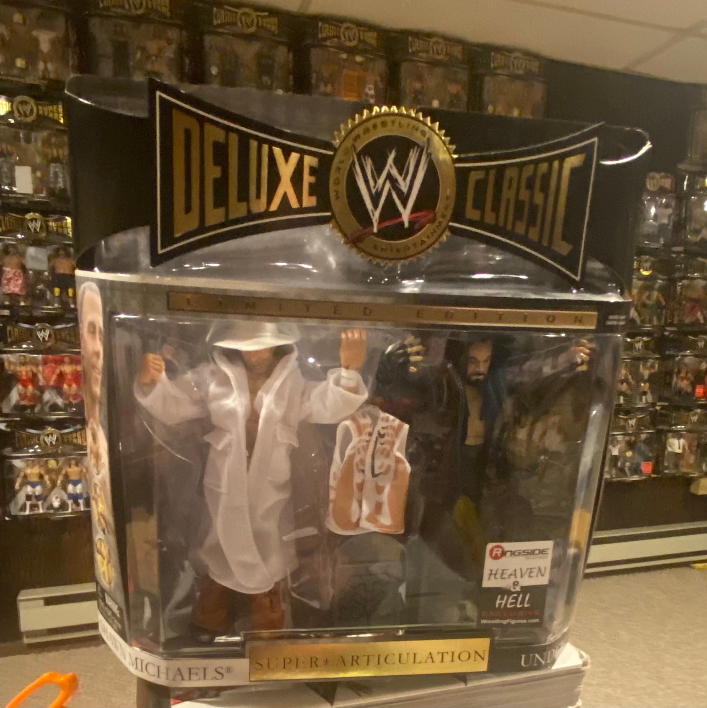 Shawn Michaels & The Undertaker “Limited Edition” Classic Superstars Action Figure (Heaven n’ Hell)