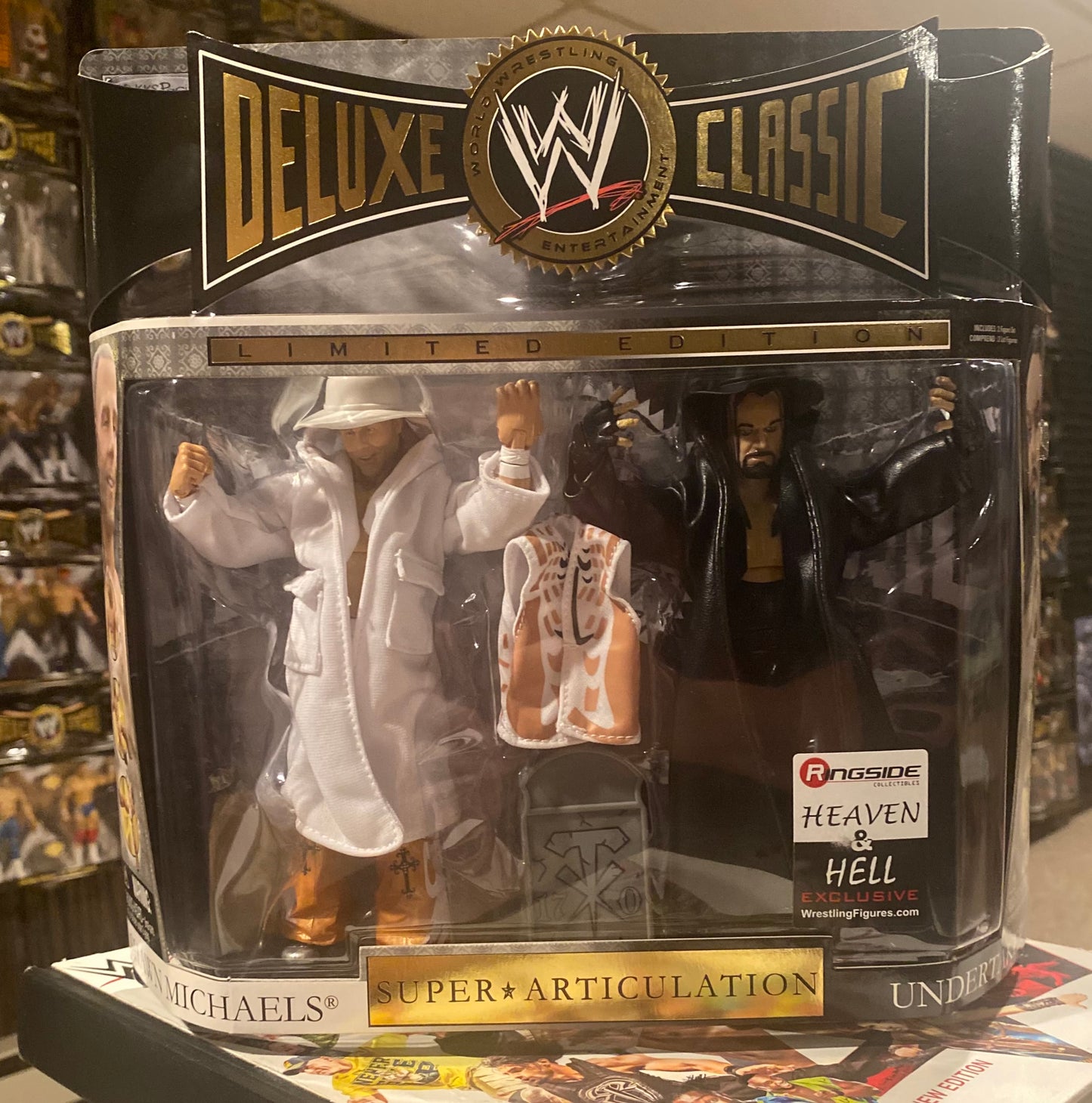 Shawn Michaels & The Undertaker “Limited Edition” Classic Superstars Action Figure (Heaven n’ Hell)