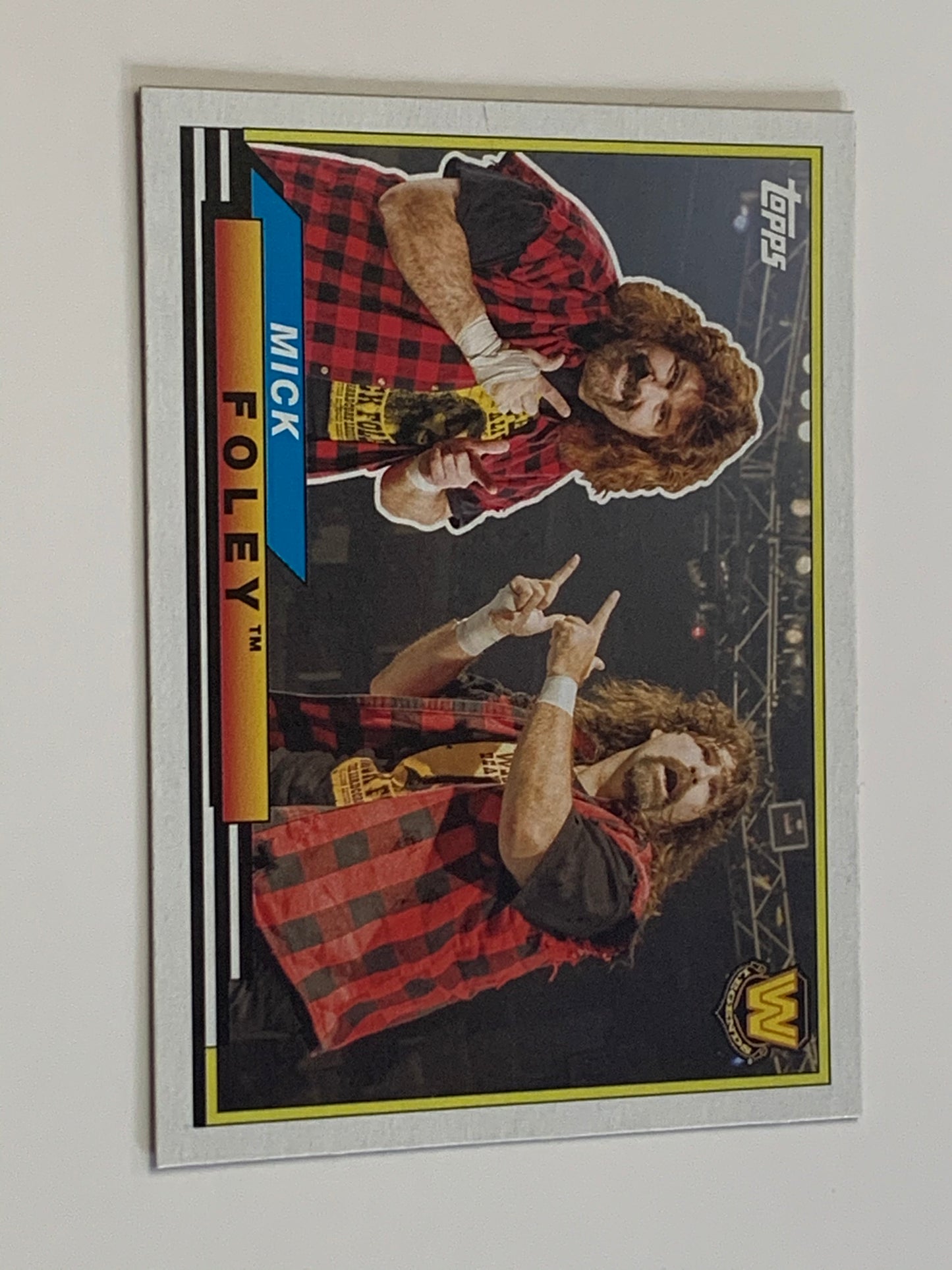 Mick Foley 2018 WWE Topps Heritage Card Cactus Jack