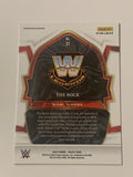 The Rock 2023 WWE Select ORANGE FLASH PRIZM Card