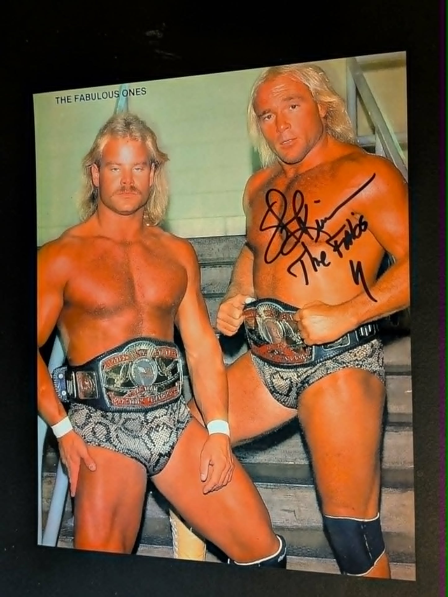 Steve Keirn (Fabulous Ones) Pose 2 Signed Photo COA