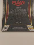 Edge 2022 WWE Select Gold Autograph Card #3/10 BEAUTIFUL