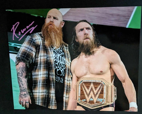 Erick Rowan Pose 1 Signed Photo COA