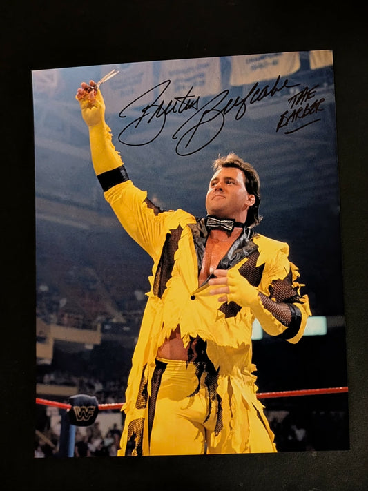 Brutus Beefcake Pose 2 Signed Photo COA