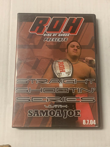 Straight Shootin’ Series with Samoa Joe Shoot Interview ROH