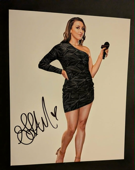 Gia Miller Pose 7 Signed Photo COA