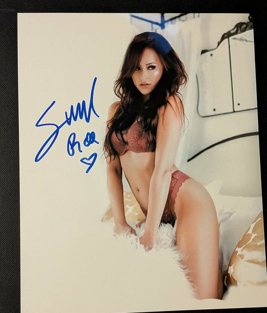 Summer Rae Pose 20 Signed Photo COA